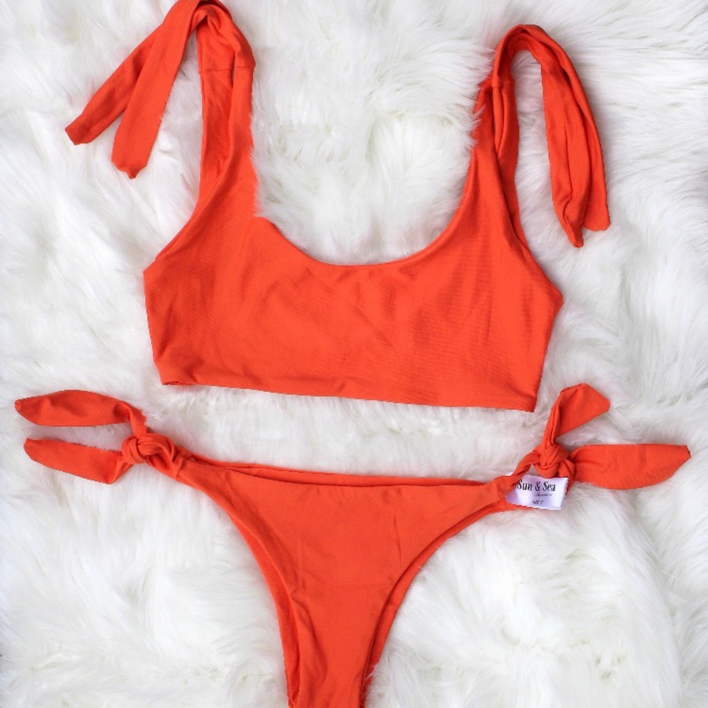 Josephine Set Orange Bikini